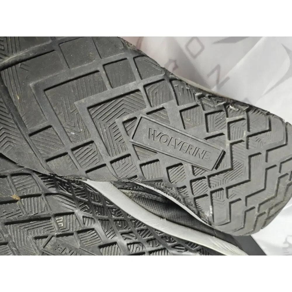 WOLVERINE - Luton - Men's 12 EXTRA WIDE Mid Steel-Toe Hiker - Boot Black